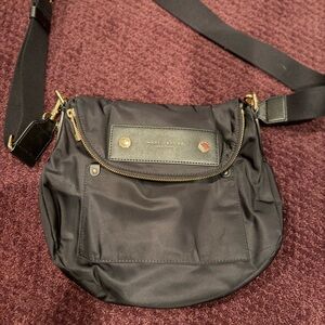Marc Jacobs Black Nylon Crossbody Bag